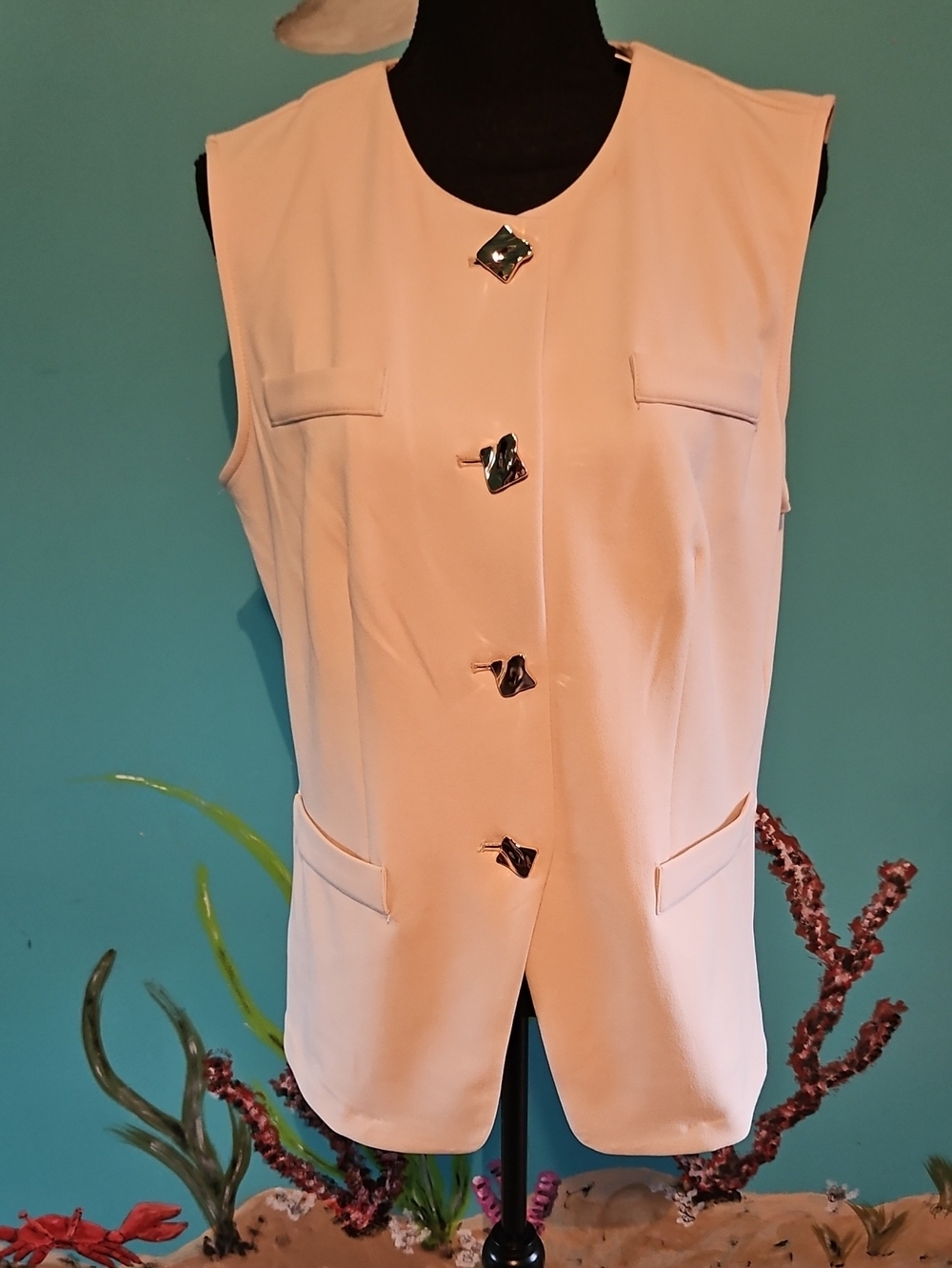 Wren Sleeveless Women's Blazer Vest